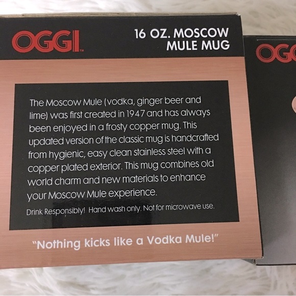 NIB Set of Two Moscow Mule Mugs - Picture 4 of 4